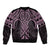 Mawhero Maori Ta Moko Poutama Art Bomber Jacket