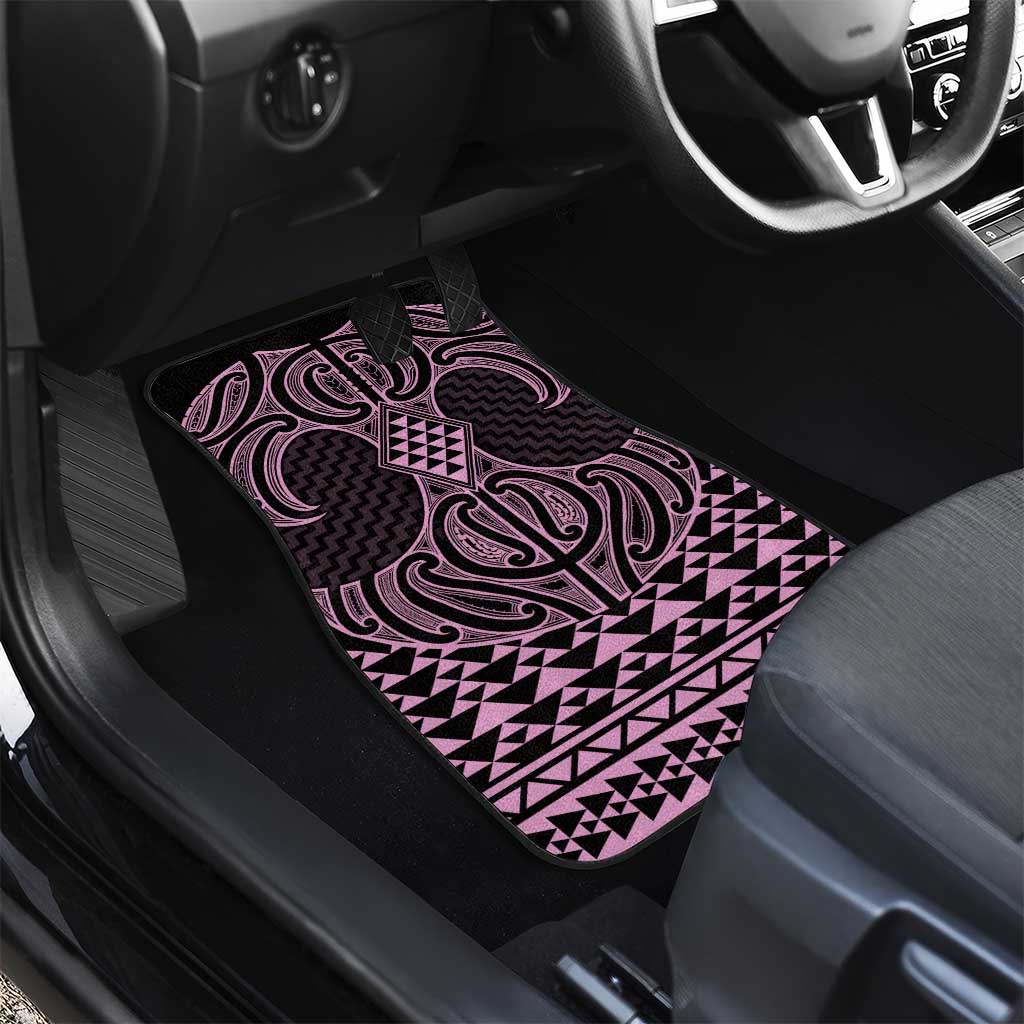 Mawhero Maori Ta Moko Poutama Art Car Mats
