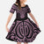 Mawhero Maori Ta Moko Poutama Art Family Matching Long Sleeve Bodycon Dress and Hawaiian Shirt