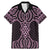 Mawhero Maori Ta Moko Poutama Art Family Matching Mermaid Dress and Hawaiian Shirt