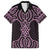 Mawhero Maori Ta Moko Poutama Art Family Matching Tank Maxi Dress and Hawaiian Shirt