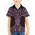 Mawhero Maori Ta Moko Poutama Art Family Matching Tank Maxi Dress and Hawaiian Shirt