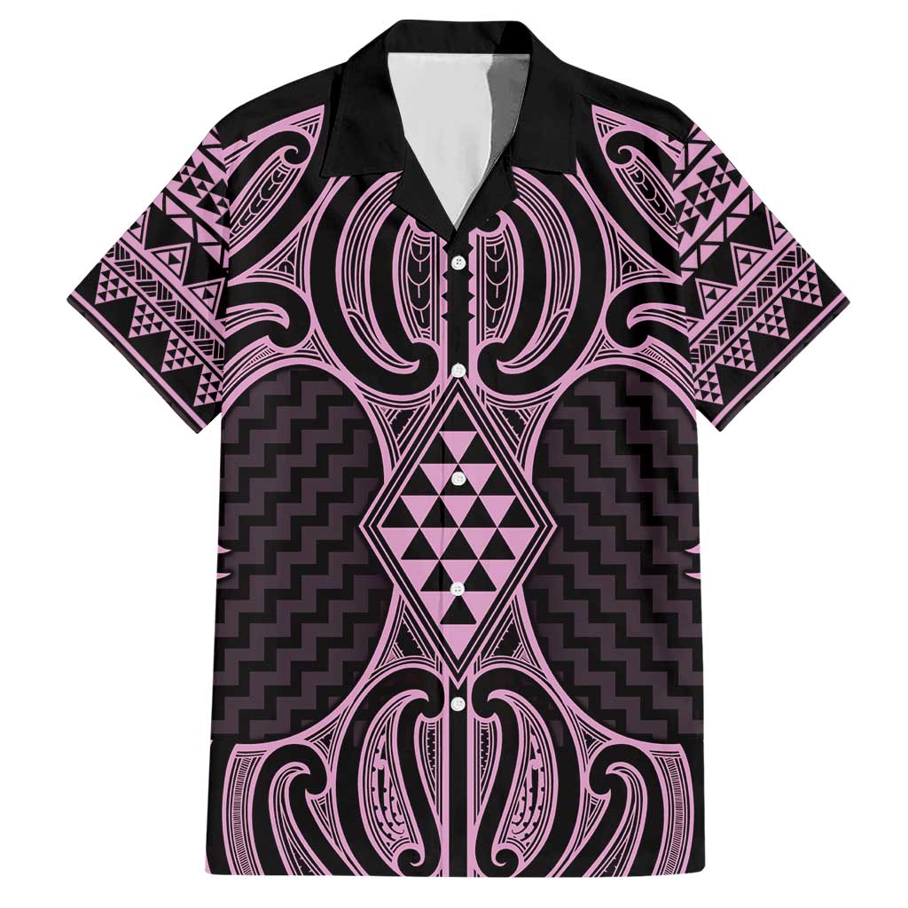 Mawhero Maori Ta Moko Poutama Art Hawaiian Shirt