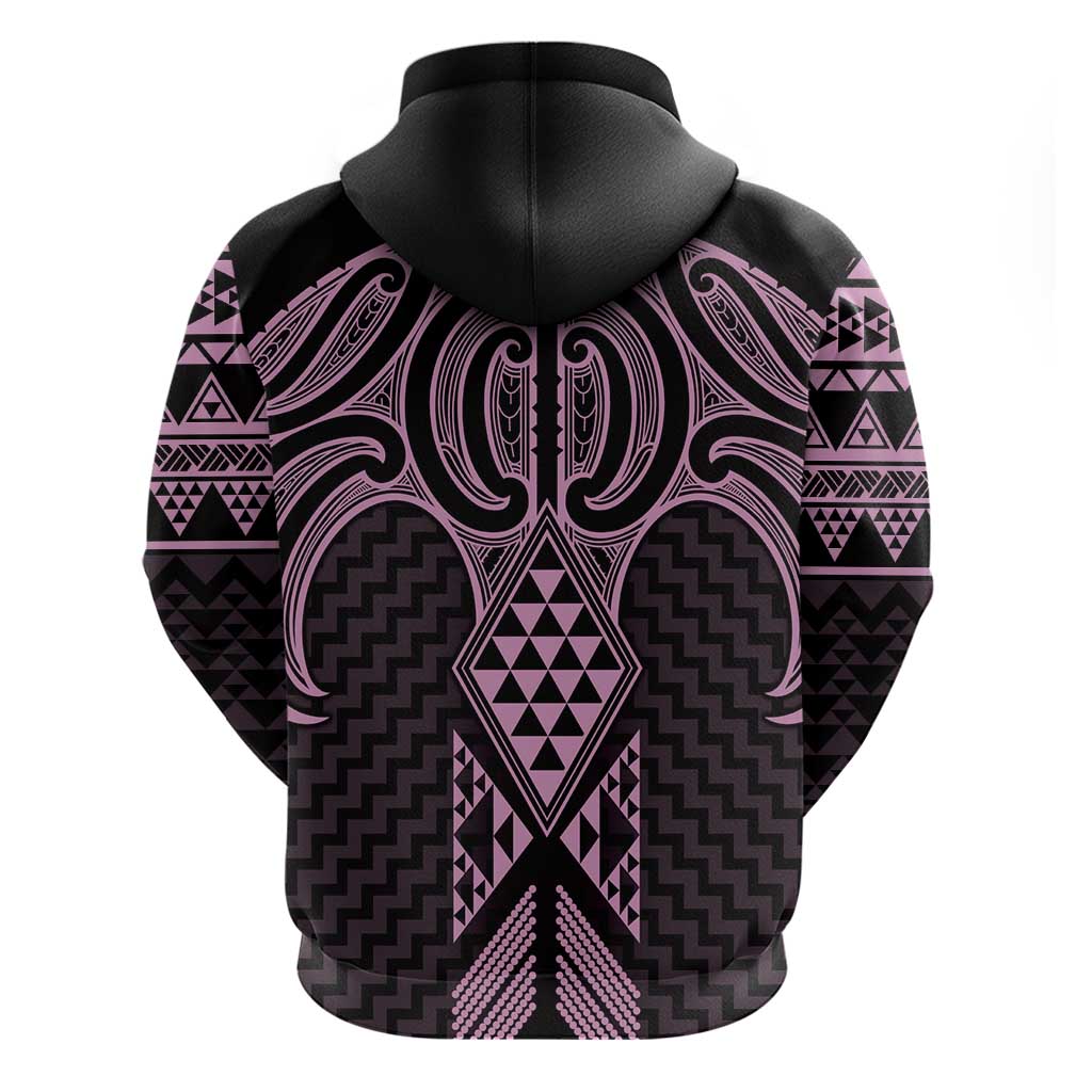 Mawhero Maori Ta Moko Poutama Art Hoodie