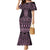 Mawhero Maori Ta Moko Poutama Art Mermaid Dress