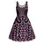 Mawhero Maori Ta Moko Poutama Art Midi Dress - Polynesian Pride