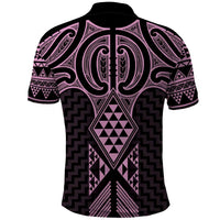 Mawhero Maori Ta Moko Poutama Art Polo Shirt