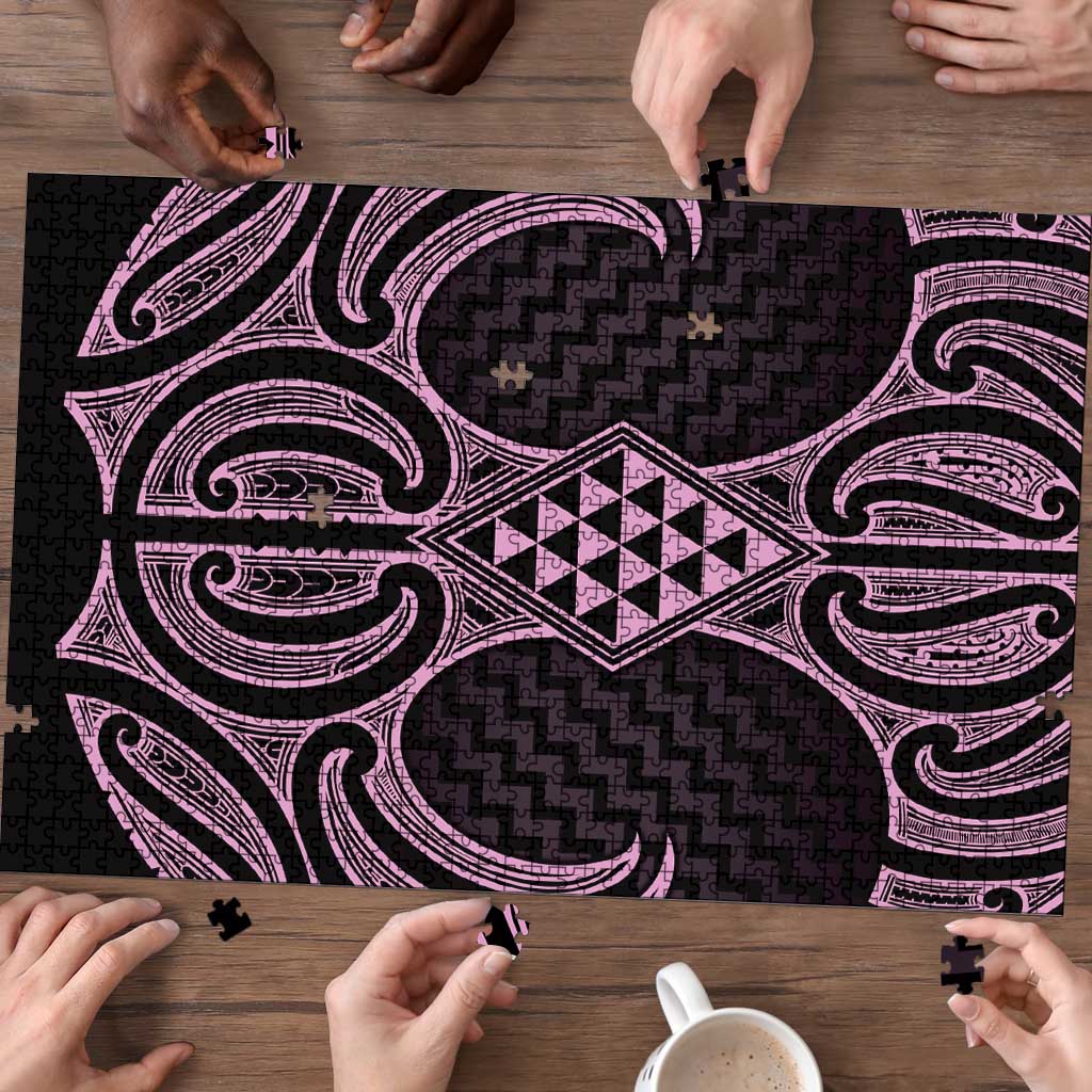 Mawhero Maori Ta Moko Poutama Art Puzzle - Polynesian Pride