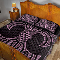 Mawhero Maori Ta Moko Poutama Art Quilt Bed Set
