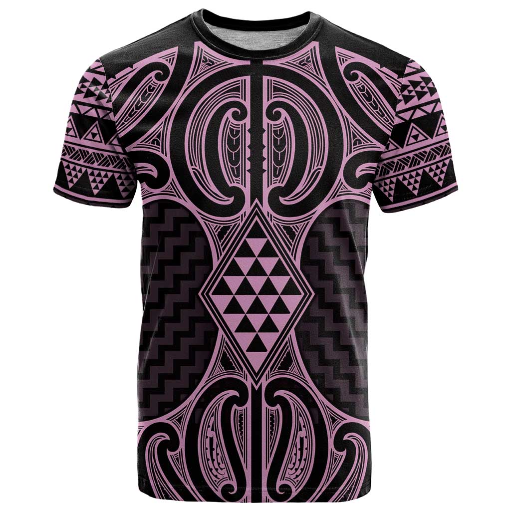 Mawhero Maori Ta Moko Poutama Art T Shirt