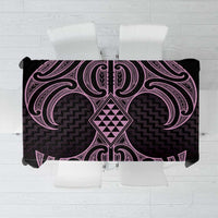 Mawhero Maori Ta Moko Poutama Art Tablecloth