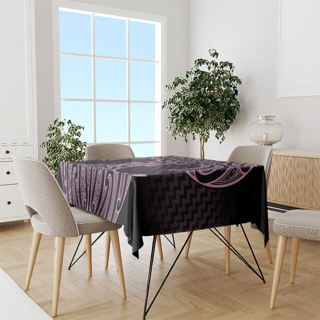 Mawhero Maori Ta Moko Poutama Art Tablecloth