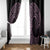 Mawhero Maori Ta Moko Poutama Art Window Curtain