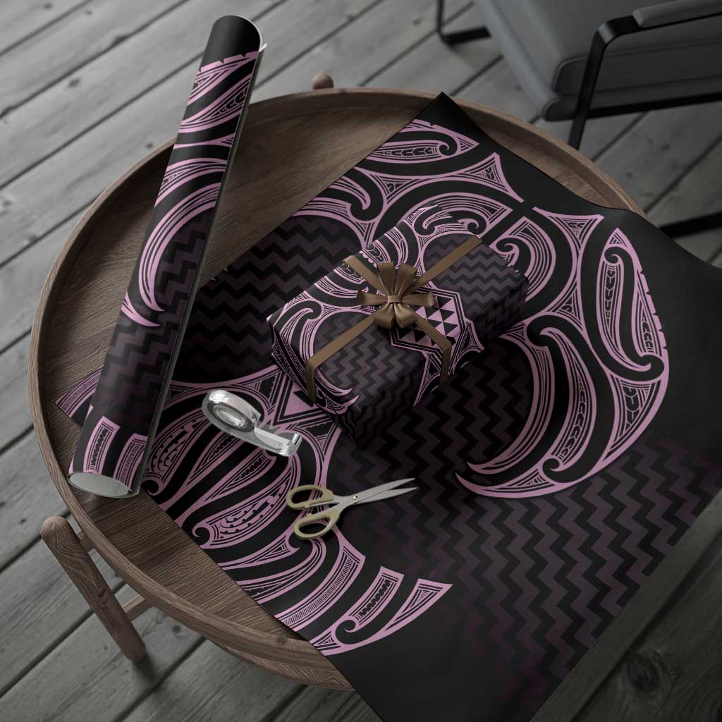 Mawhero Maori Ta Moko Poutama Art Wrapping Paper - Polynesian Pride