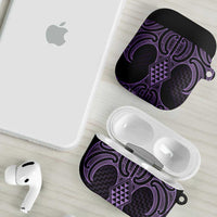 Waiporoporo Maori Ta Moko Poutama Art AirPods Case - Polynesian Pride