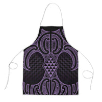 Waiporoporo Maori Ta Moko Poutama Art Apron - Polynesian Pride