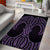 Waiporoporo Maori Ta Moko Poutama Art Area Rug