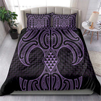 Waiporoporo Maori Ta Moko Poutama Art Bedding Set