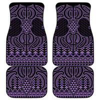 Waiporoporo Maori Ta Moko Poutama Art Car Mats