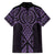 Waiporoporo Maori Ta Moko Poutama Art Family Matching Short Sleeve Bodycon Dress and Hawaiian Shirt
