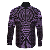 Waiporoporo Maori Ta Moko Poutama Art Family Matching Short Sleeve Bodycon Dress and Hawaiian Shirt LT9 - Polynesian Pride