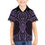 Waiporoporo Maori Ta Moko Poutama Art Family Matching Short Sleeve Bodycon Dress and Hawaiian Shirt
