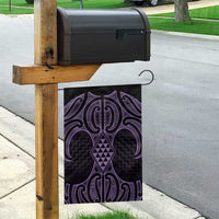 Waiporoporo Maori Ta Moko Poutama Art Garden Flag