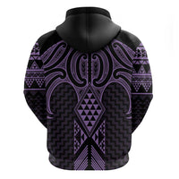 Waiporoporo Maori Ta Moko Poutama Art Hoodie