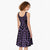 Waiporoporo Maori Ta Moko Poutama Art Midi Dress - Polynesian Pride