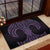 Waiporoporo Maori Ta Moko Poutama Art Rubber Doormat