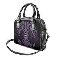 Waiporoporo Maori Ta Moko Poutama Art Shoulder Handbag