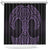 Waiporoporo Maori Ta Moko Poutama Art Shower Curtain
