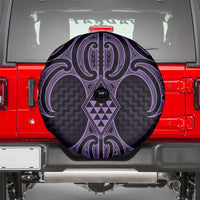 Waiporoporo Maori Ta Moko Poutama Art Spare Tire Cover