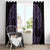 Waiporoporo Maori Ta Moko Poutama Art Window Curtain