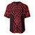 Whero Maori Ta Moko Poutama Art Baseball Jersey