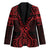 Whero Maori Ta Moko Poutama Art Blazer - Polynesian Pride
