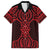 Whero Maori Ta Moko Poutama Art Family Matching Long Sleeve Bodycon Dress and Hawaiian Shirt