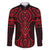 Whero Maori Ta Moko Poutama Art Family Matching Tank Maxi Dress and Hawaiian Shirt