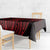 Whero Maori Ta Moko Poutama Art Tablecloth