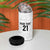 New Zealand Rangatira Custom 4 in 1 Can Cooler Tumbler All White Niho Taniwha Maori Tribal