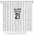 New Zealand Rangatira Custom Shower Curtain All White Niho Taniwha Maori Tribal