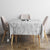 New Zealand Rangatira Custom Tablecloth All White Niho Taniwha Maori Tribal