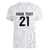 New Zealand Rangatira Custom Women V-Neck T-Shirt All White Niho Taniwha Maori Tribal