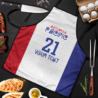 New Zealand Rugby Pacific Personalised Apron Maori Style Tribal Tapa Pattern - Polynesian Pride