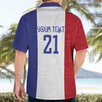 New Zealand Rugby Pacific Personalised Hawaiian Shirt Maori Style Tribal Tapa Pattern