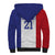 New Zealand Rugby Pacific Personalised Sherpa Hoodie Maori Style Tribal Tapa Pattern