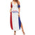New Zealand Rugby Pacific Personalised Summer Maxi Dress Maori Style Tribal Tapa Pattern