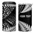 New Zealand Rugby Pacific Personalised 4 in 1 Can Cooler Tumbler All Black Maori Pasifika Fern Pattern