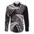 New Zealand Rugby Pacific Personalised Family Matching Short Sleeve Bodycon Dress and Hawaiian Shirt All Black Maori Pasifika Fern Pattern