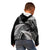 New Zealand Rugby Pacific Personalised Kid Hoodie All Black Maori Pasifika Fern Pattern